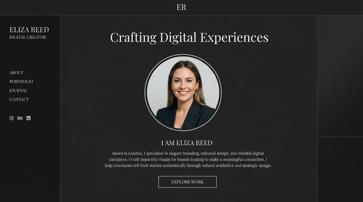 Personal brand mockup